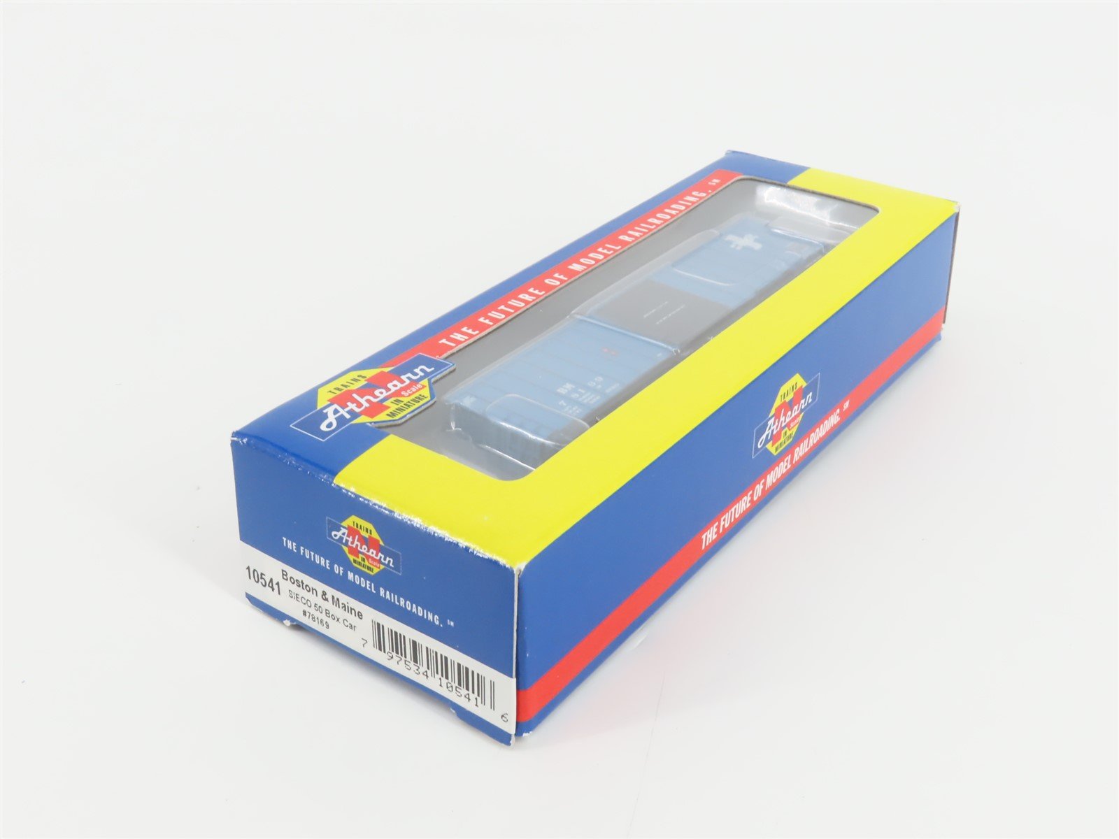 N Scale Athearn 10541 BM Boston & Maine 50' Single Door Box Car #78169