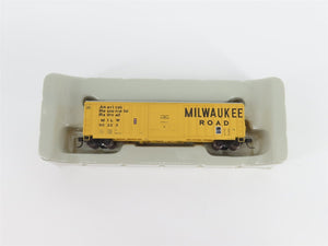 N Scale Athearn 10544 MILW Milwaukee Road 50' Single Door Box Car #502222