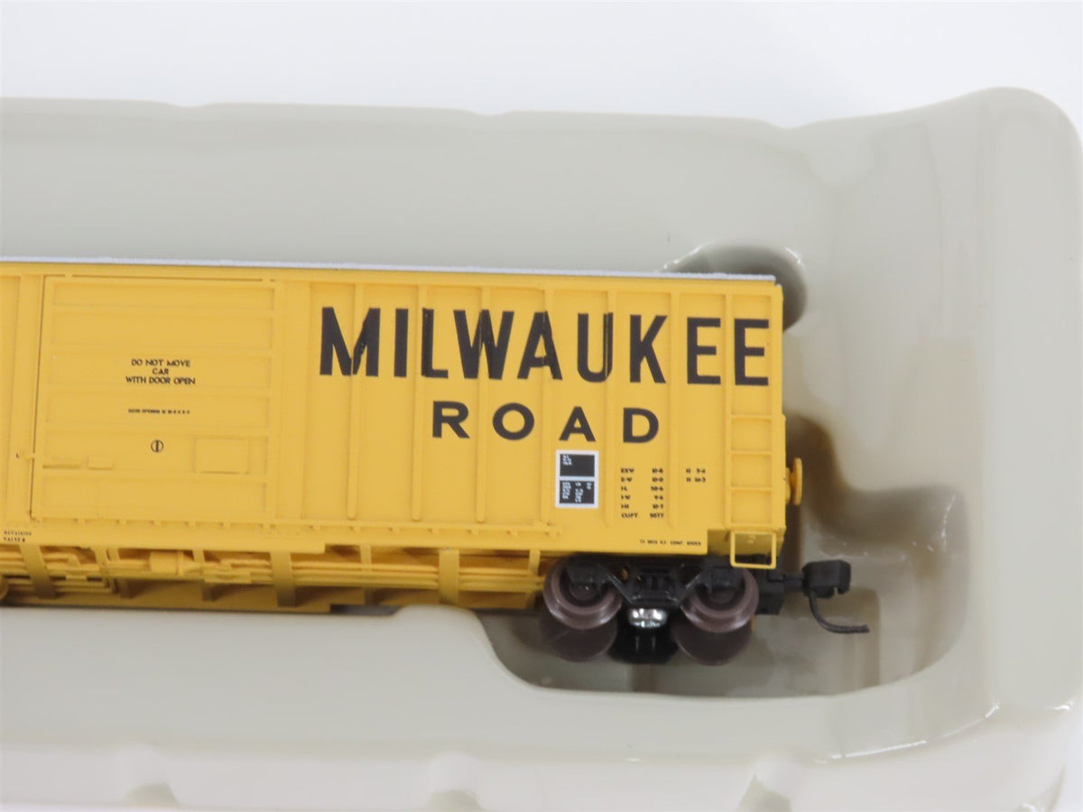 N Scale Athearn 10544 MILW Milwaukee Road 50&#39; Single Door Box Car #502222
