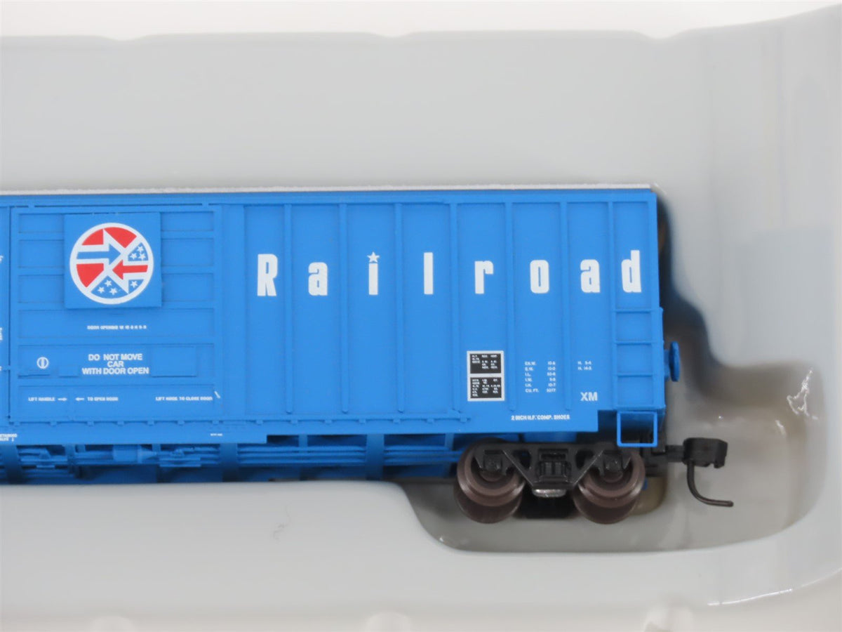 N Scale Athearn 10550 NSL St Lawrence Railroad 50&#39; Single Door Box Car #100035