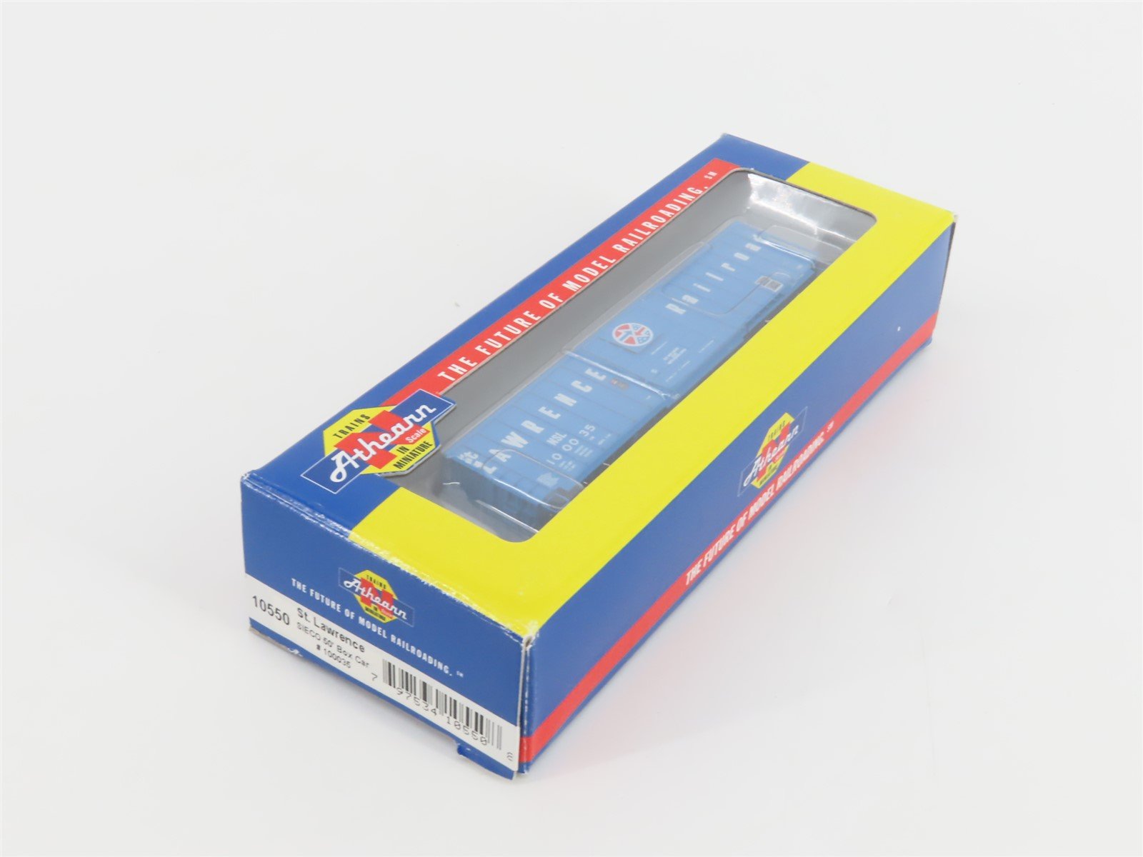 N Scale Athearn 10550 NSL St Lawrence Railroad 50' Single Door Box Car #100035