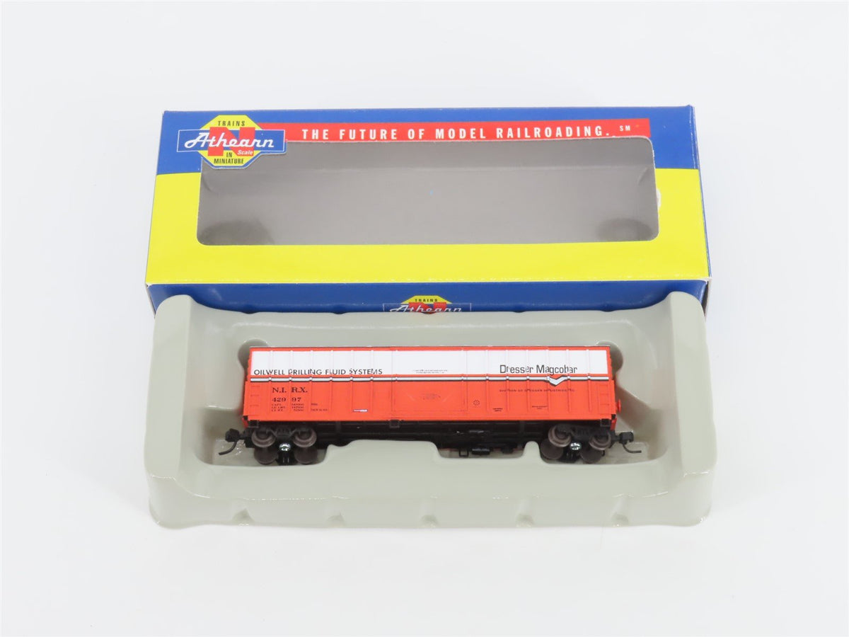N Scale Athearn 10660 NIRX Dresser Magcobar 50&#39; Single Door Box Car #42997