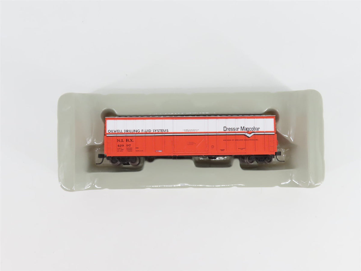 N Scale Athearn 10660 NIRX Dresser Magcobar 50&#39; Single Door Box Car #42997