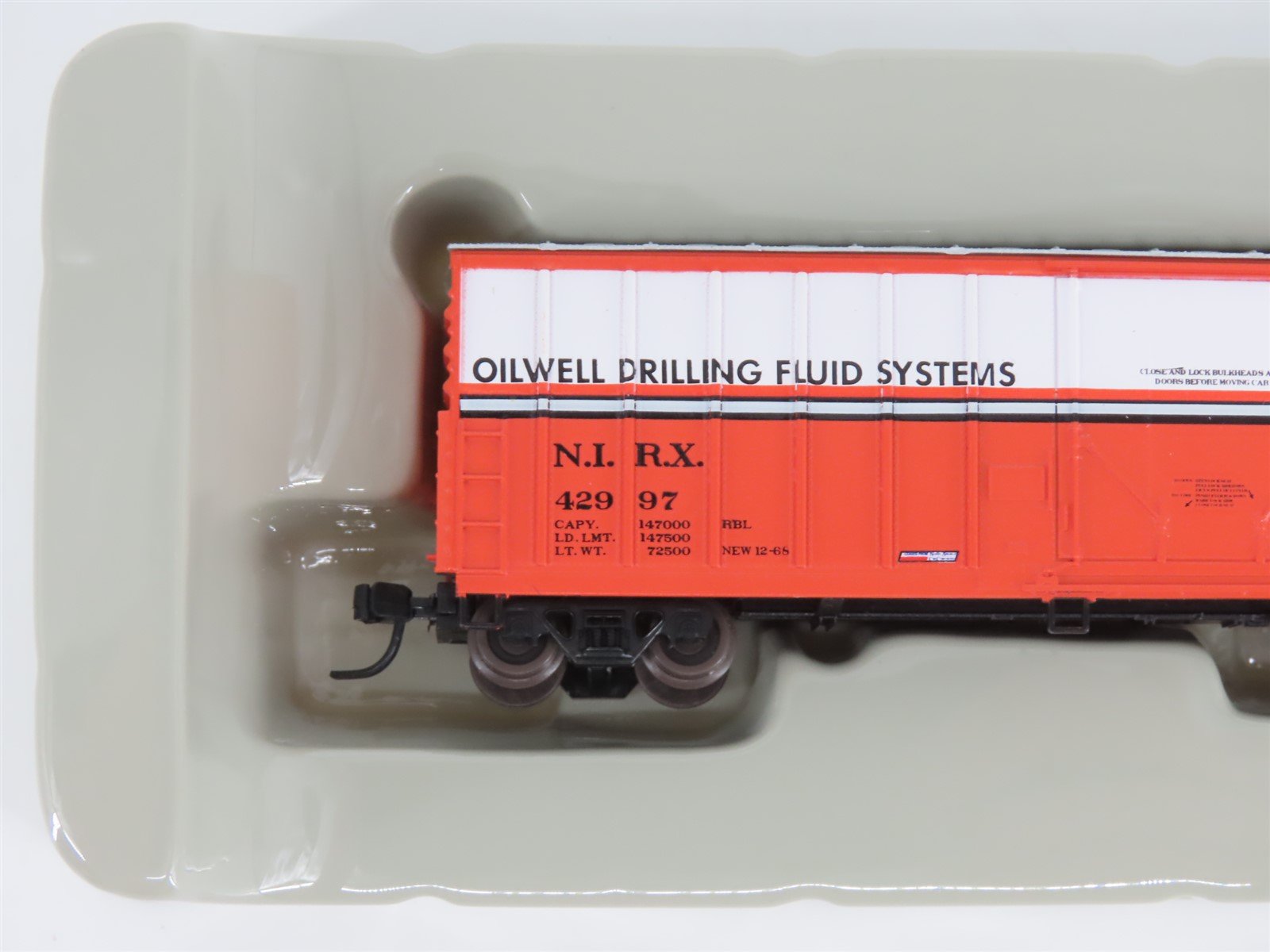 N Scale Athearn 10660 NIRX Dresser Magcobar 50' Single Door Box Car #42997
