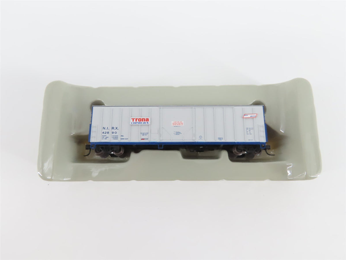 N Scale Athearn 10662 NIRX Trona Chemicals 50&#39; Single Door Box Car #42890