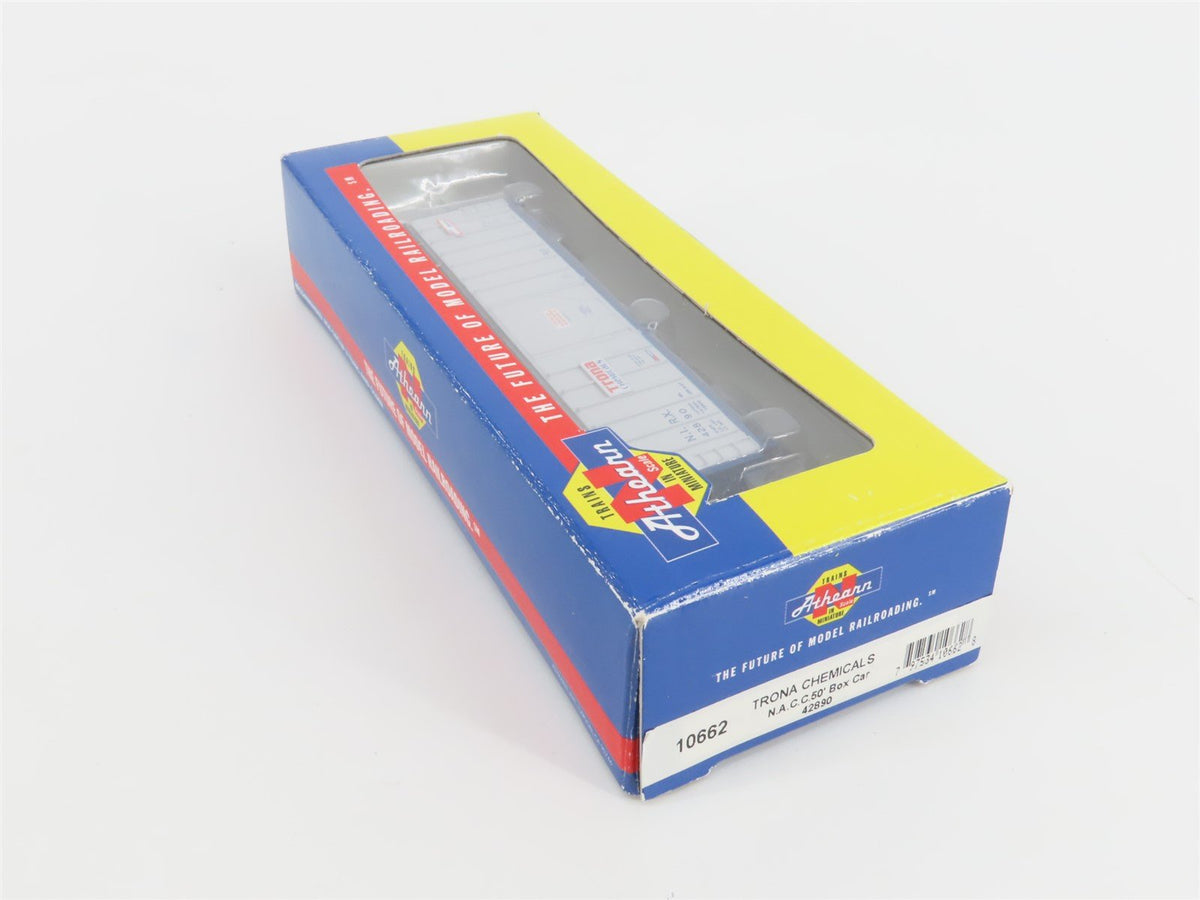 N Scale Athearn 10662 NIRX Trona Chemicals 50&#39; Single Door Box Car #42890