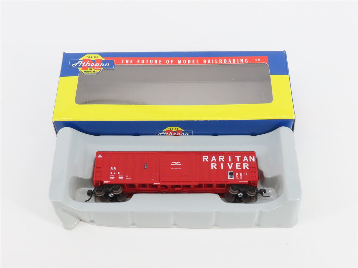 N Scale Athearn 10556 RR Raritan River 50&#39; Single Door Box Car #476