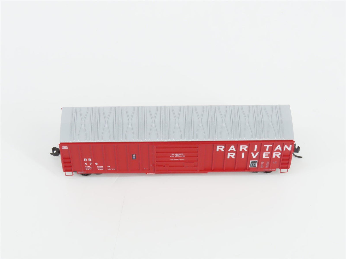 N Scale Athearn 10556 RR Raritan River 50&#39; Single Door Box Car #476