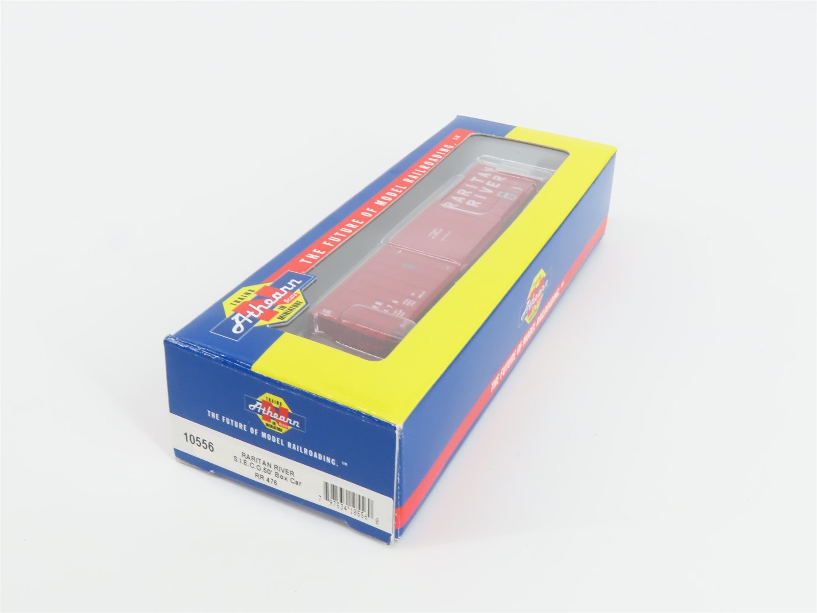 N Scale Athearn 10556 RR Raritan River 50' Single Door Box Car #476