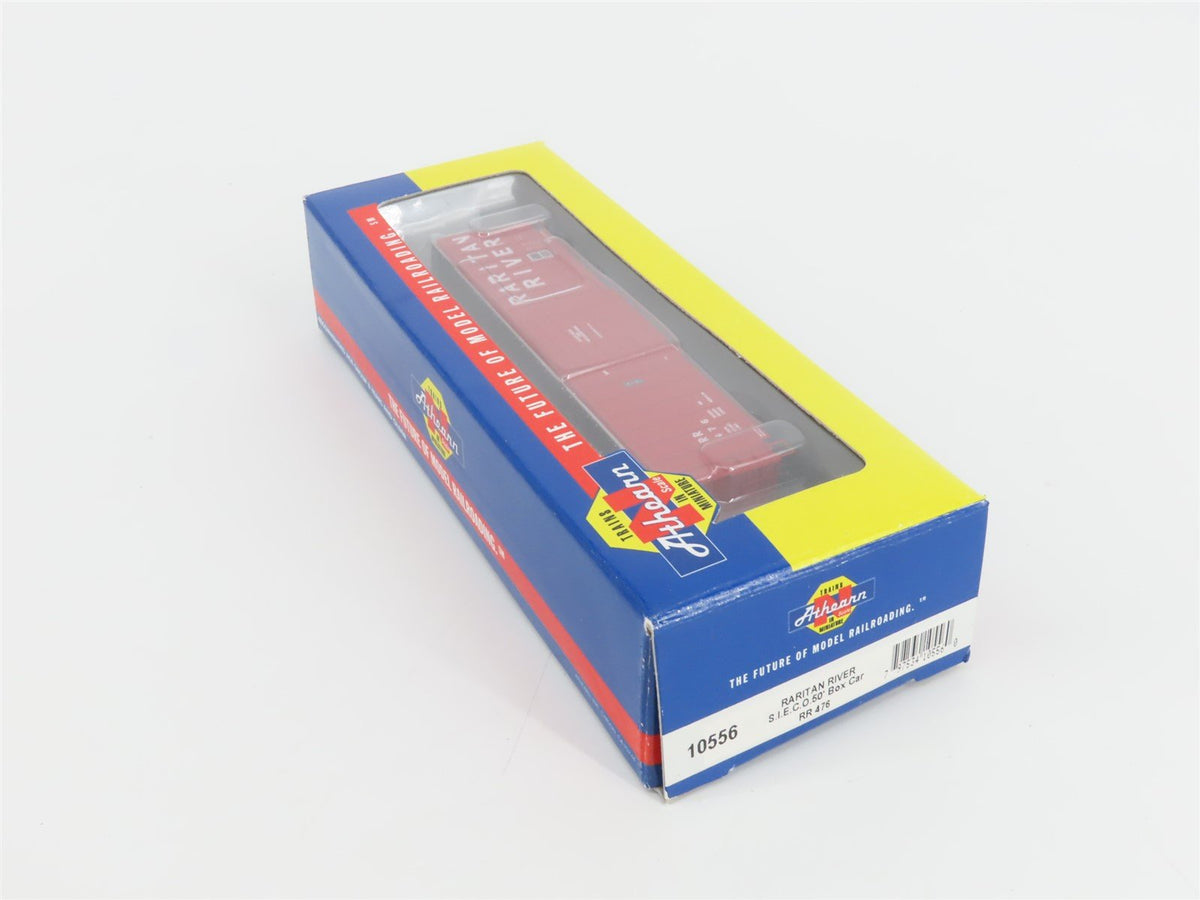 N Scale Athearn 10556 RR Raritan River 50&#39; Single Door Box Car #476