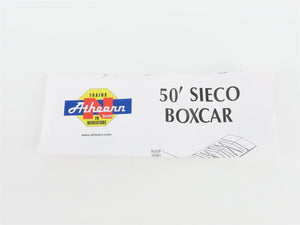 N Scale Athearn 10542 BM Boston & Maine Railroad 50' Single Door Box Car #78162