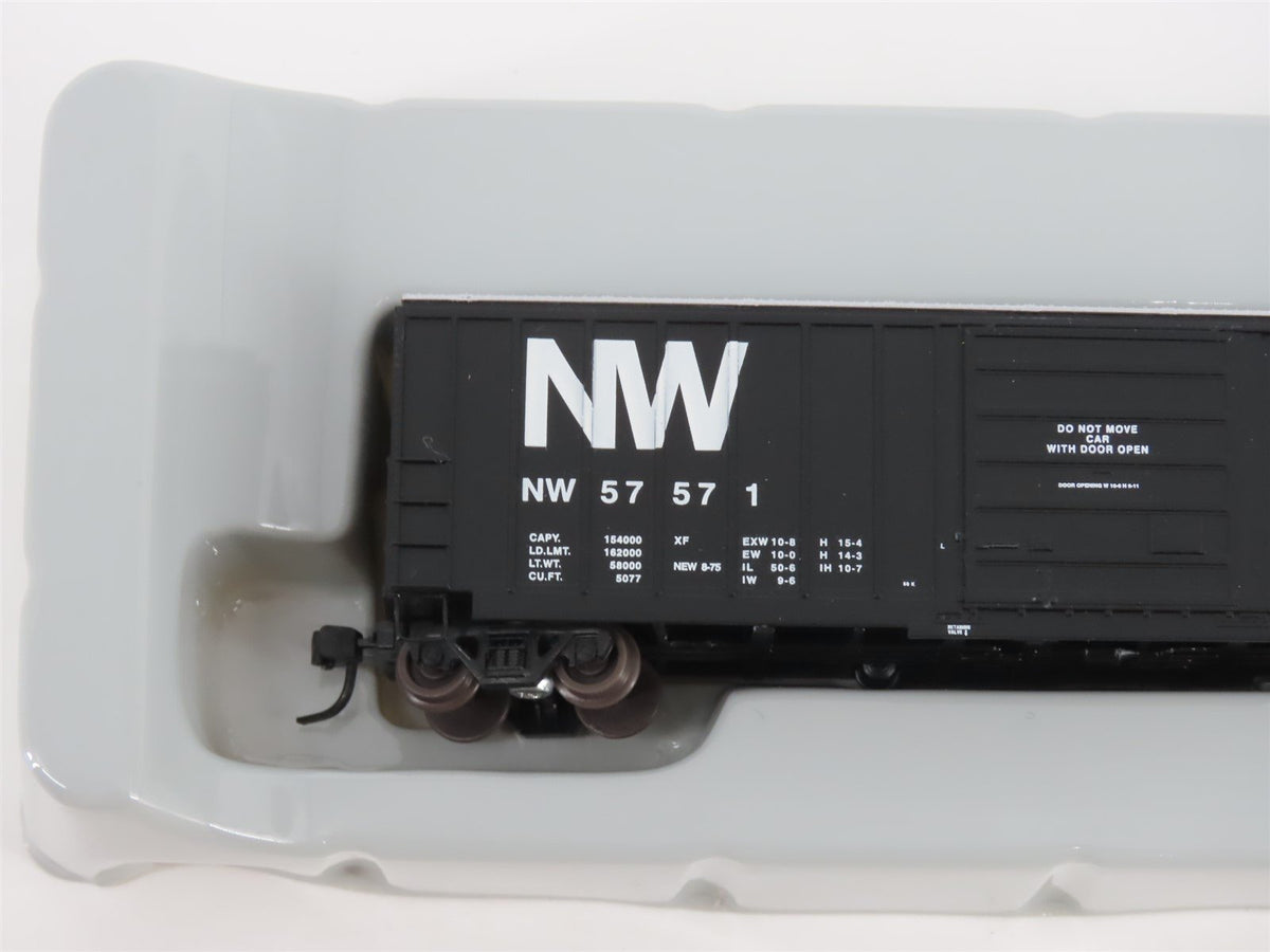 N Scale Athearn 10546 NW Norfolk &amp; Western 50&#39; Single Door Box Car #57571