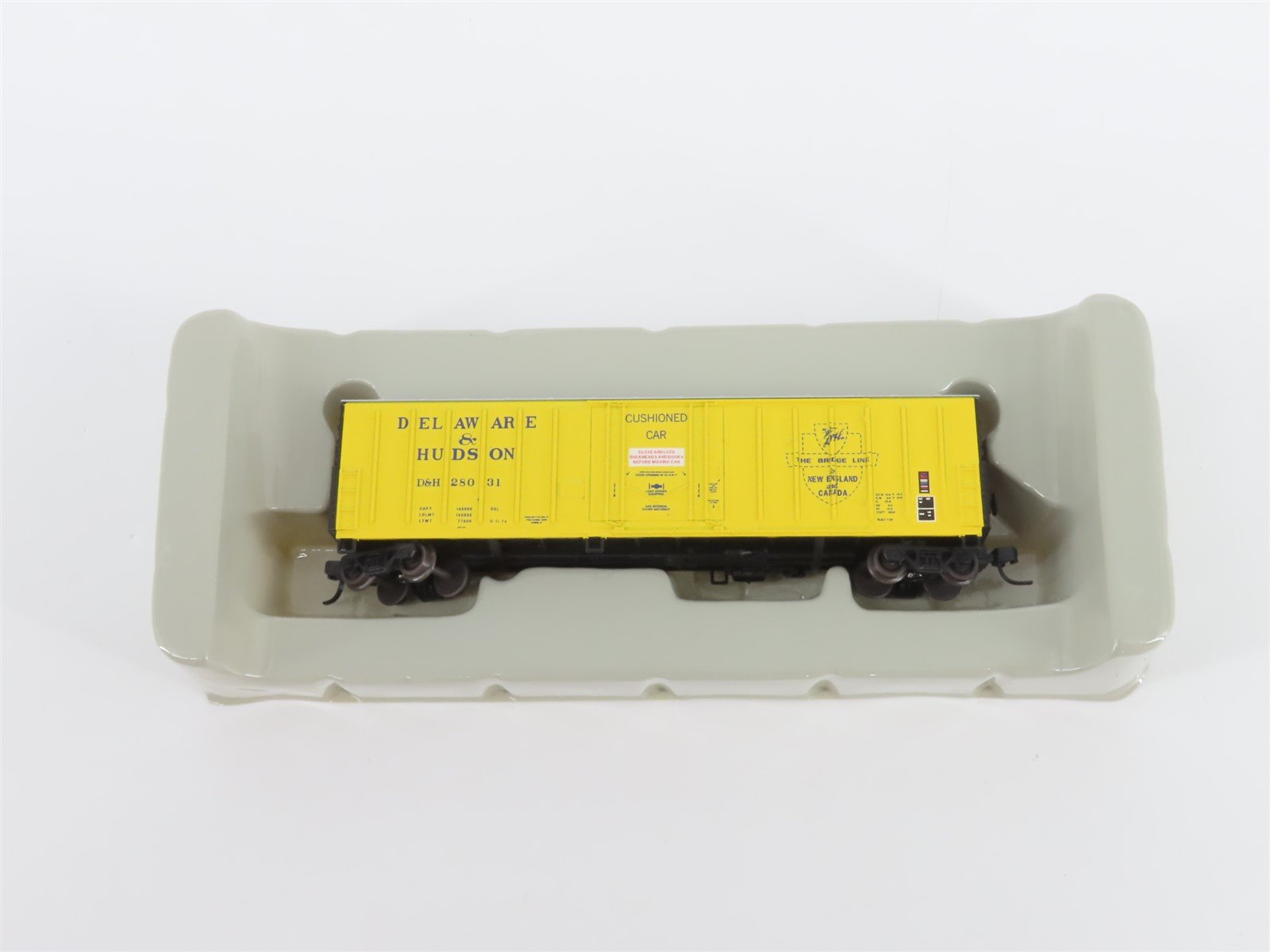 N Scale Athearn 10664 D&H Delaware & Hudson 50' Single Door Box Car #28031