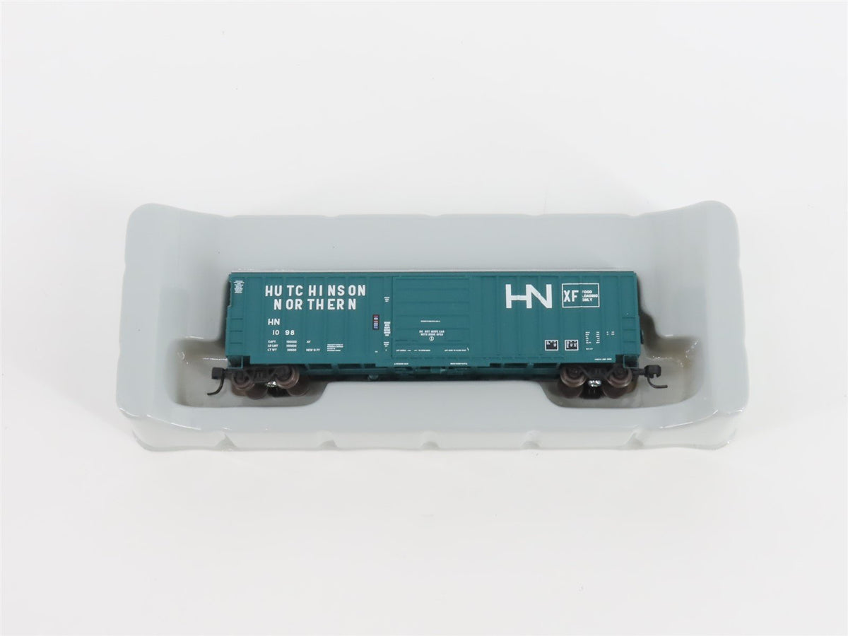N Scale Athearn 10564 HN Hutchinson Northern 50&#39; Single Door Box Car #1098