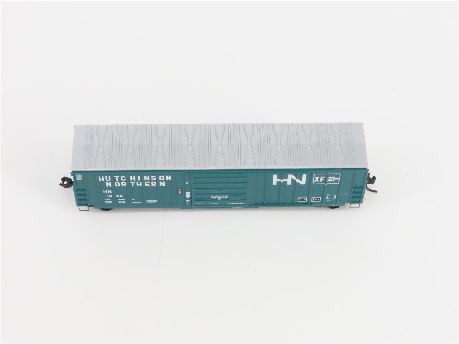 N Scale Athearn 10564 HN Hutchinson Northern 50' Single Door Box Car #1098