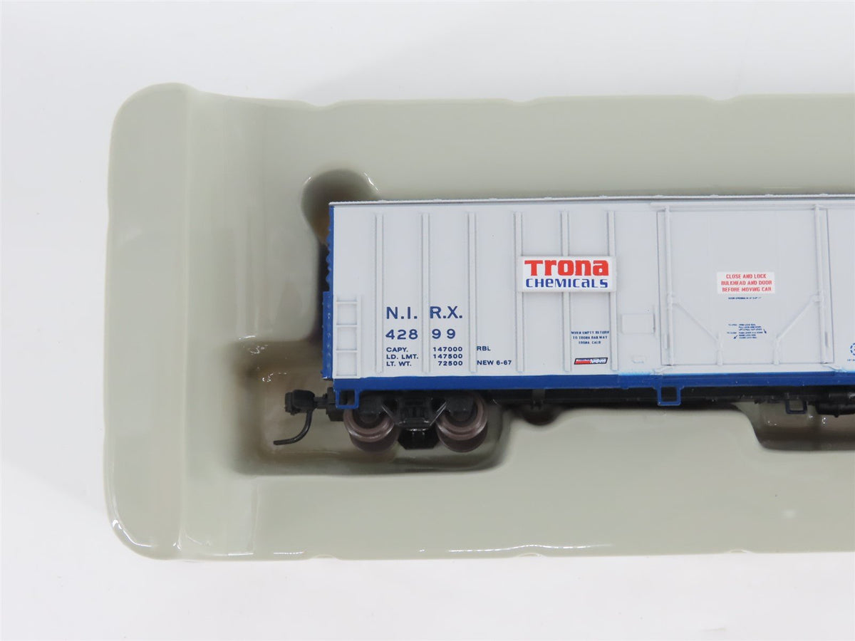 N Scale Athearn 10663 NIRX Trona Chemicals 50&#39; Single Door Box Car #42899