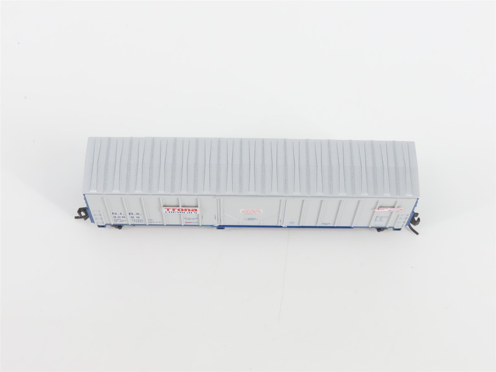 N Scale Athearn 10663 NIRX Trona Chemicals 50' Single Door Box Car #42899