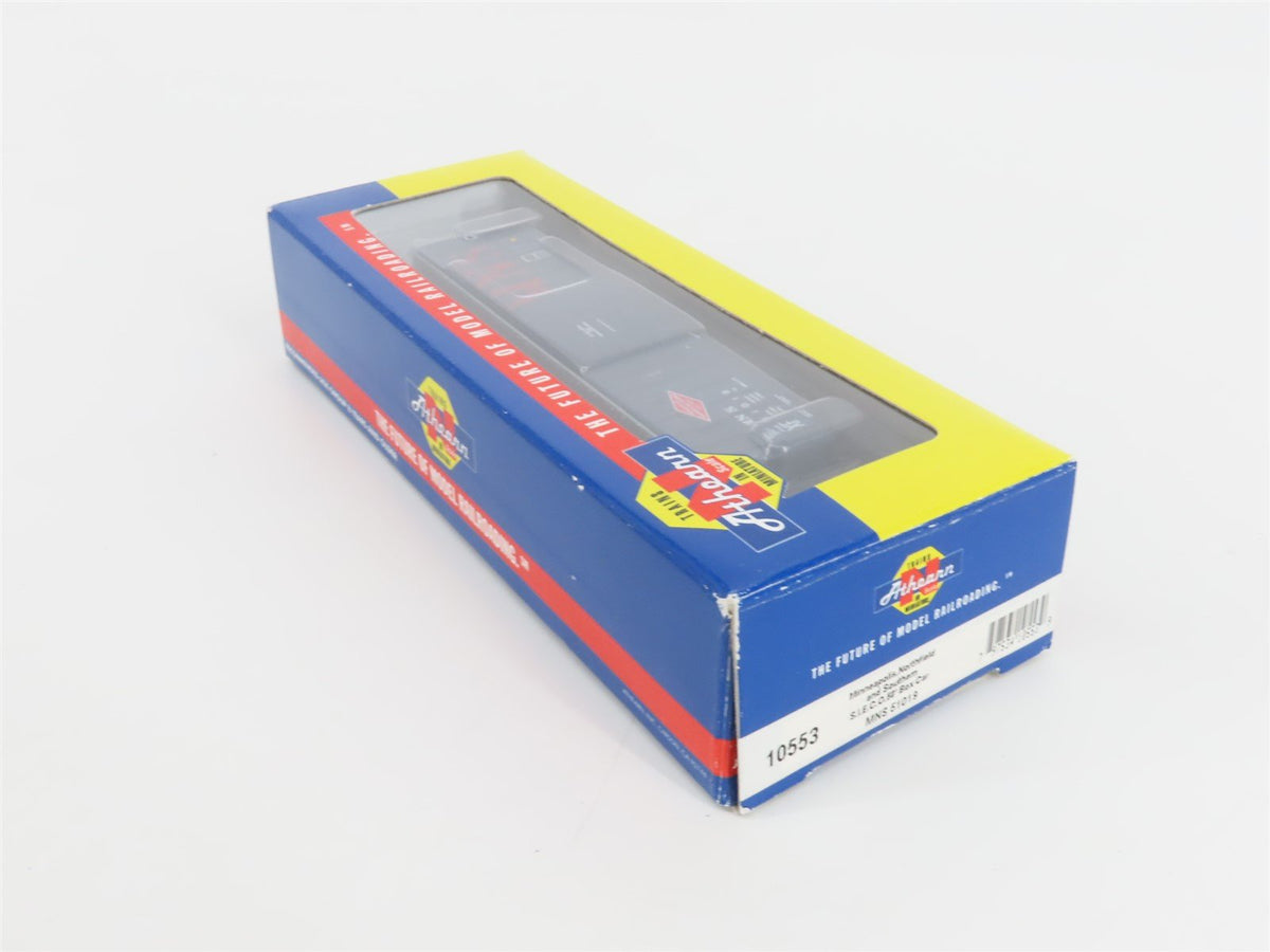 N Scale Athearn 10553 MNS Minneapolis Northfield &amp; Southern 50&#39; Box Car #51019