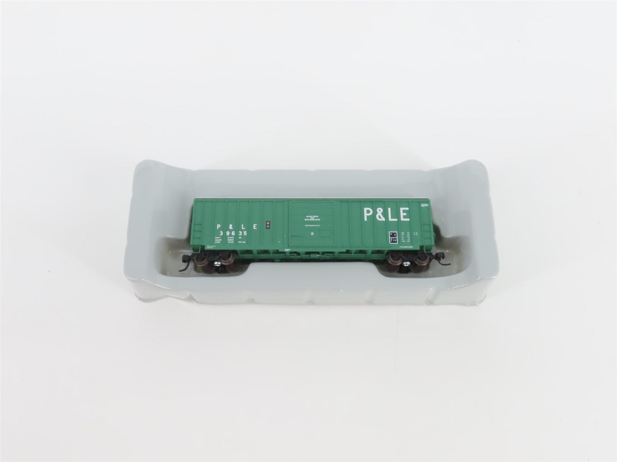 N Scale Athearn 10548 P&amp;LE Pittsburgh &amp; Lake Erie 50&#39; Single Door Box Car #39635