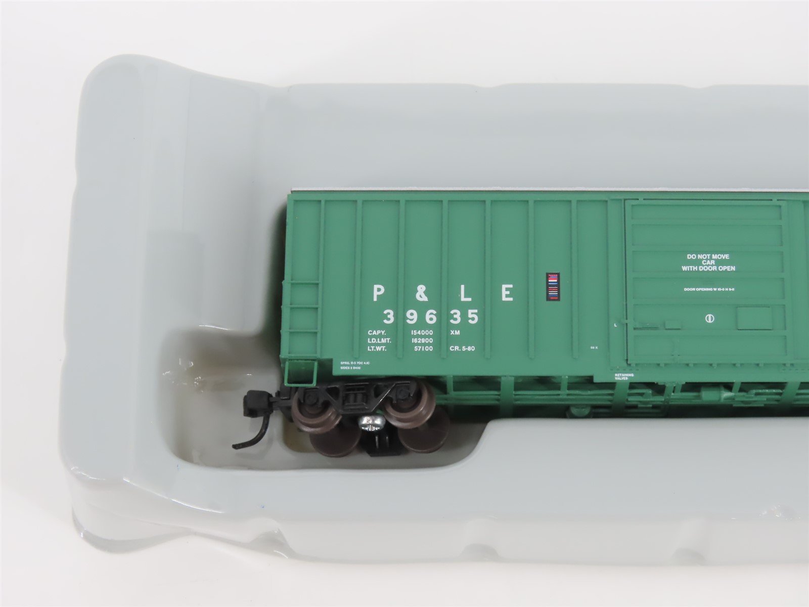 N Scale Athearn 10548 P&LE Pittsburgh & Lake Erie 50' Single Door Box Car #39635