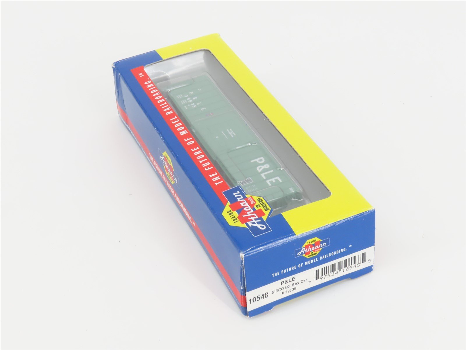 N Scale Athearn 10548 P&LE Pittsburgh & Lake Erie 50' Single Door Box Car #39635