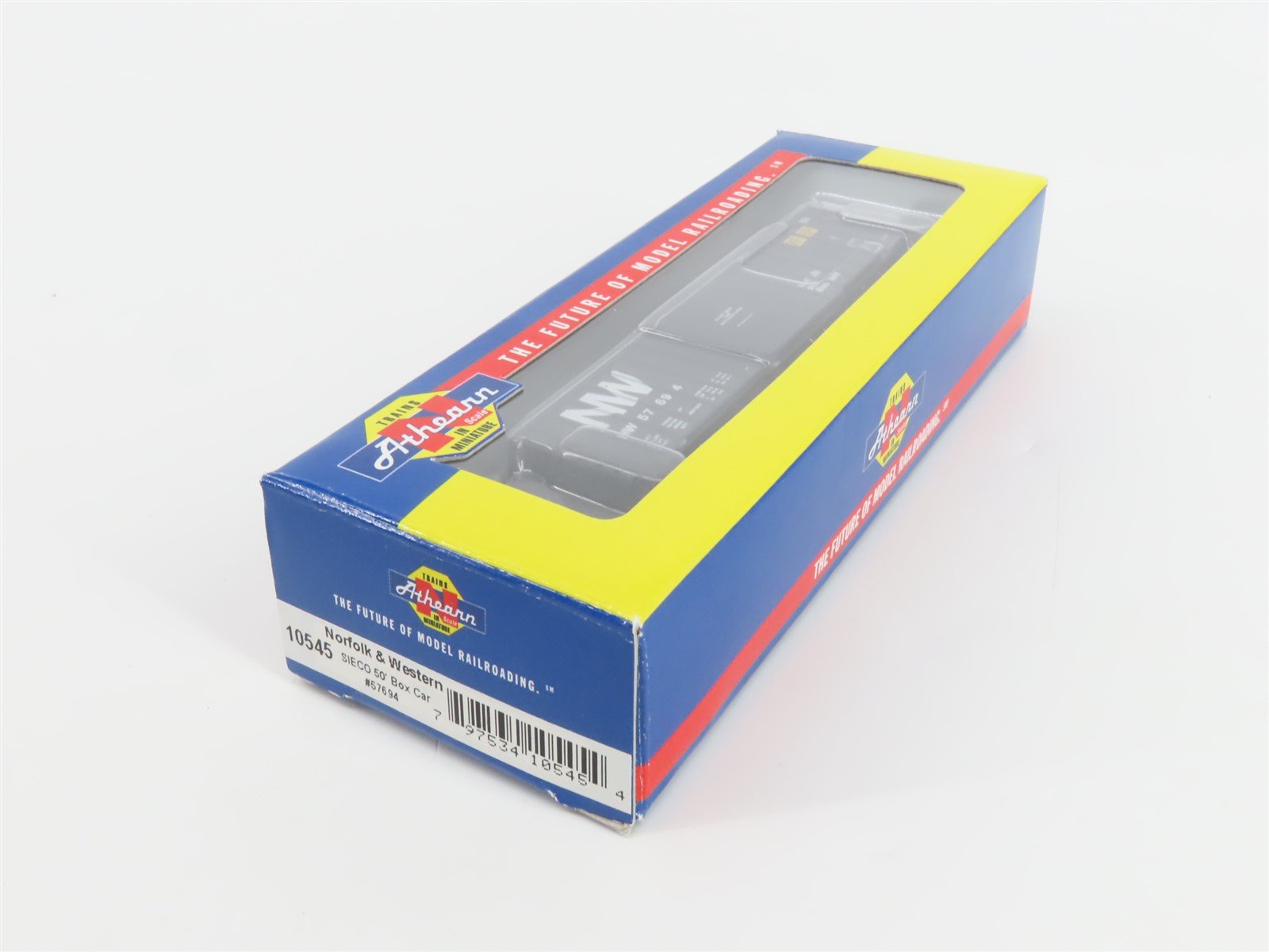 N Scale Athearn 10545 NW Norfolk & Western 50' Single Door Box Car #57694