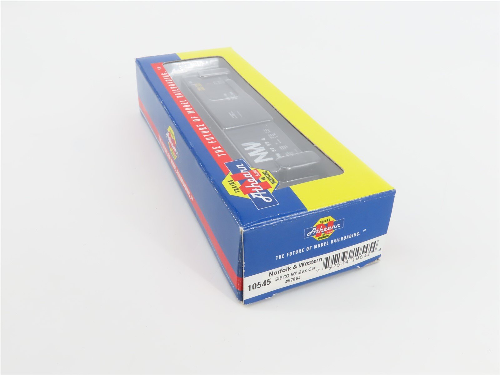 N Scale Athearn 10545 NW Norfolk & Western 50' Single Door Box Car #57694