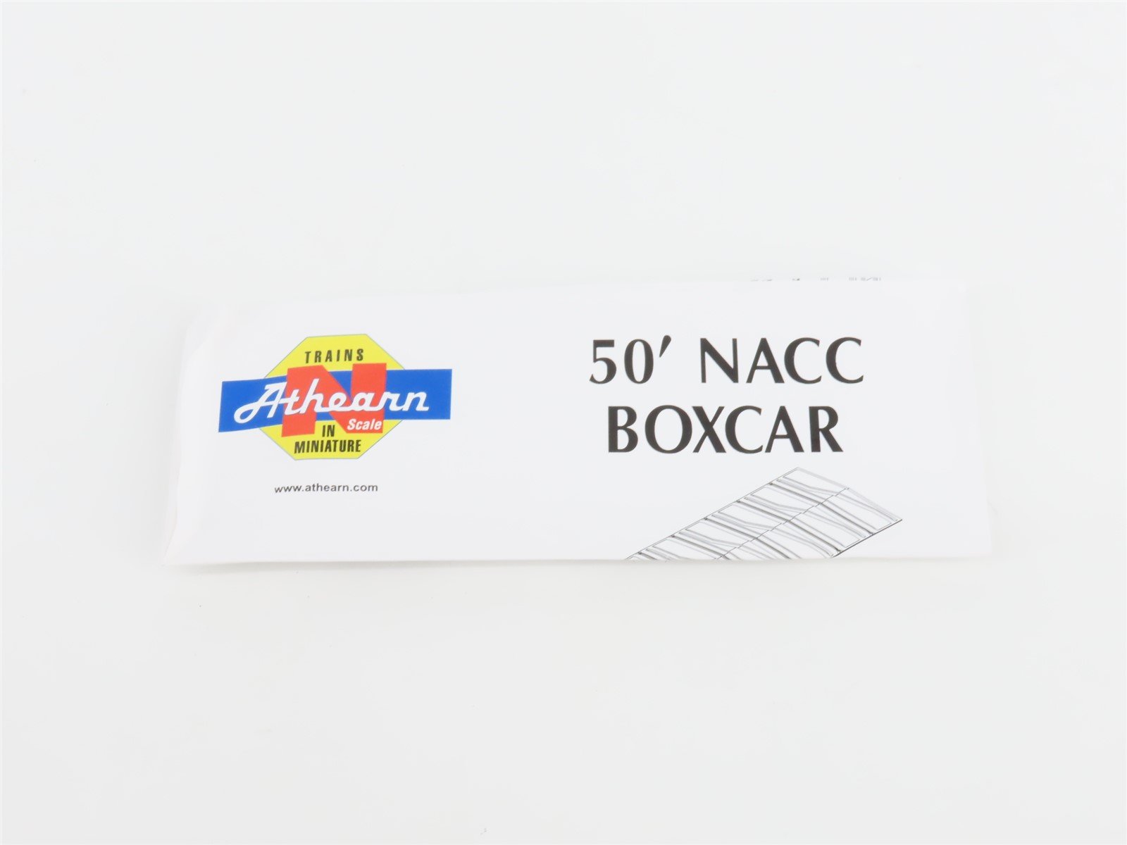 N Scale Athearn 10658 NADX ALUMAX 50' Single Door Box Car #50186