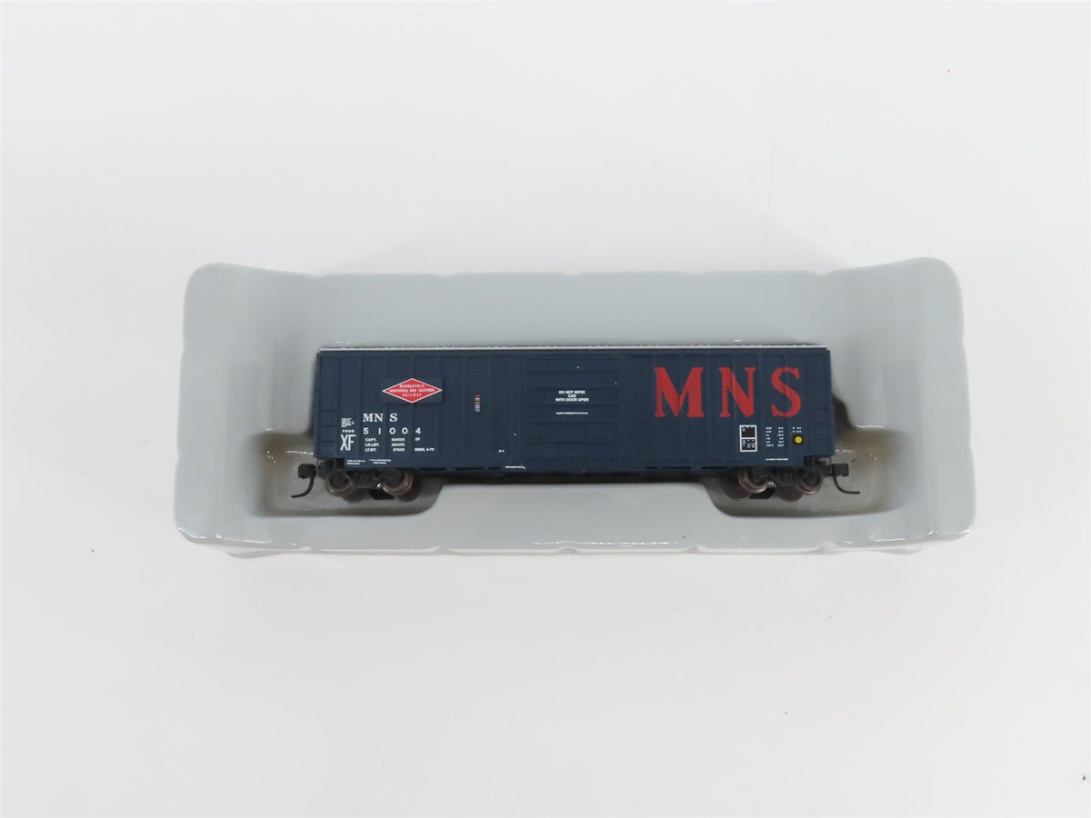 N Scale Athearn 10554 MNS Minneapolis Northfield &amp; Southern 50&#39; Box Car #51004
