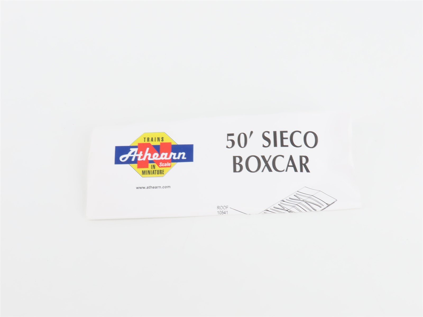 N Scale Athearn 10554 MNS Minneapolis Northfield & Southern 50' Box Car #51004