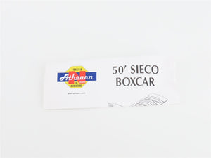 N Scale Athearn 10554 MNS Minneapolis Northfield & Southern 50' Box Car #51004