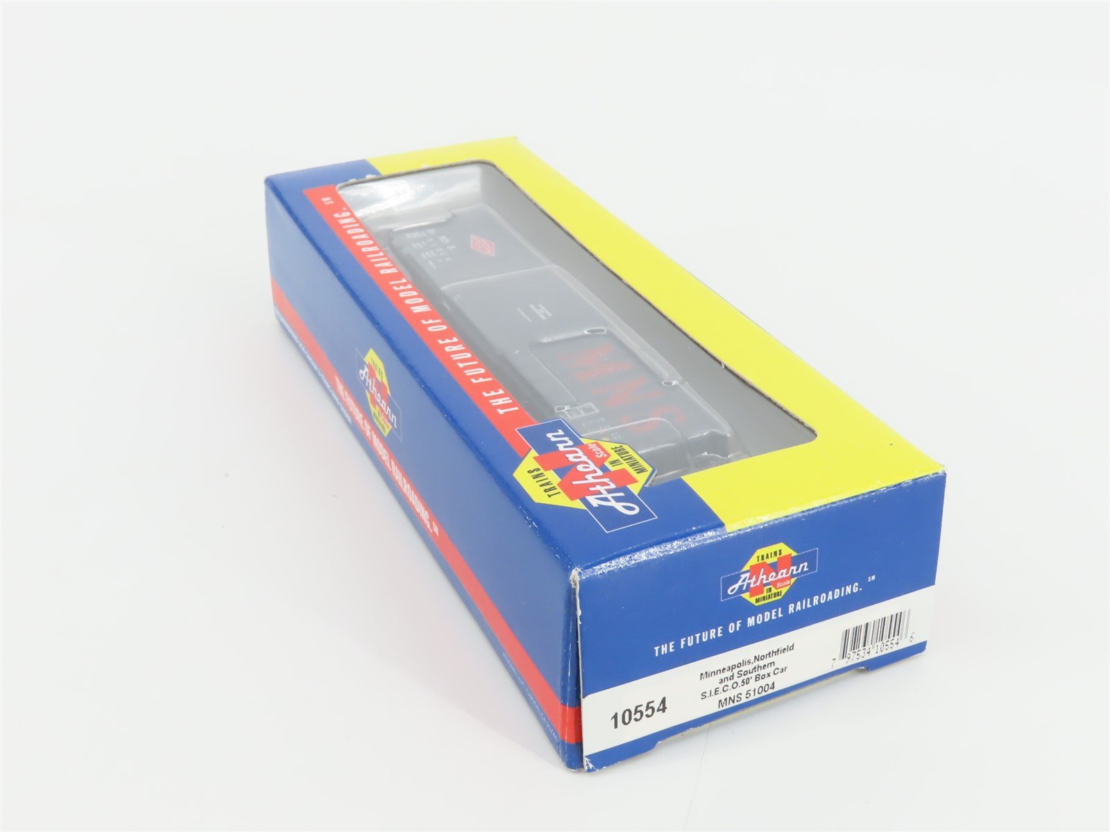 N Scale Athearn 10554 MNS Minneapolis Northfield & Southern 50' Box Car #51004