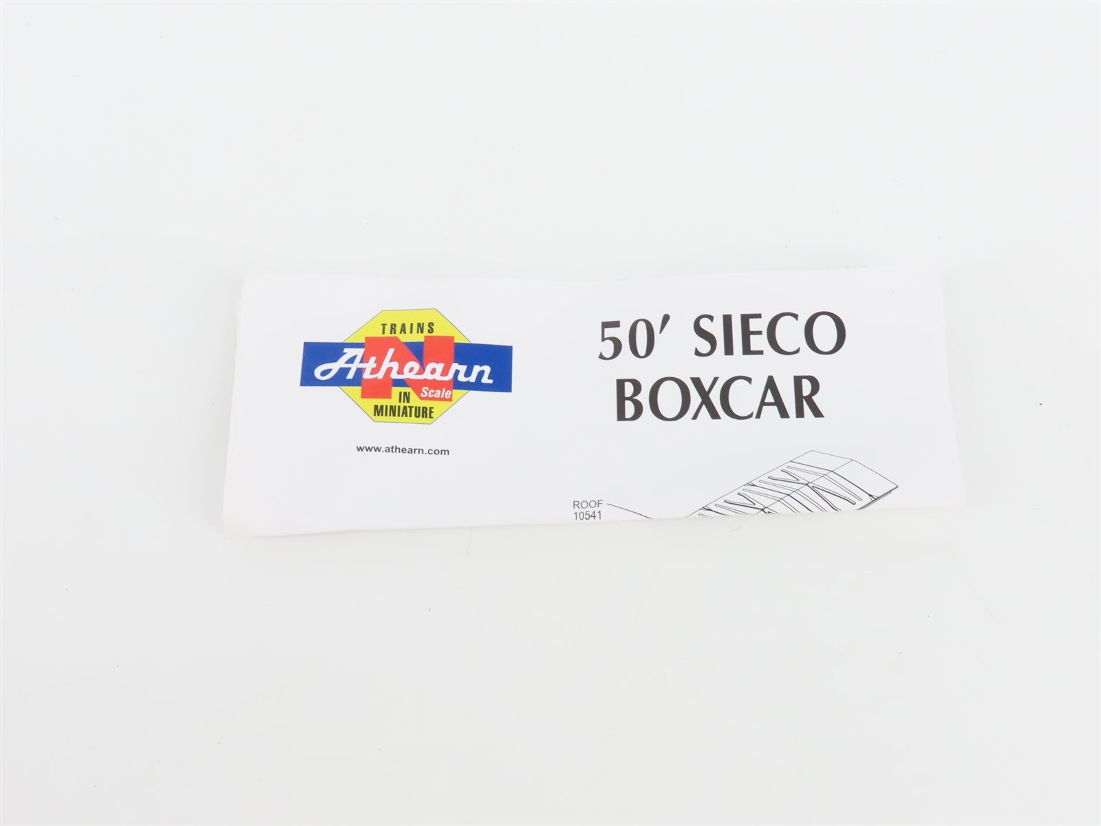 N Scale Athearn 10549 NSL St Lawrence Railroad 50' Single Door Box Car #100044