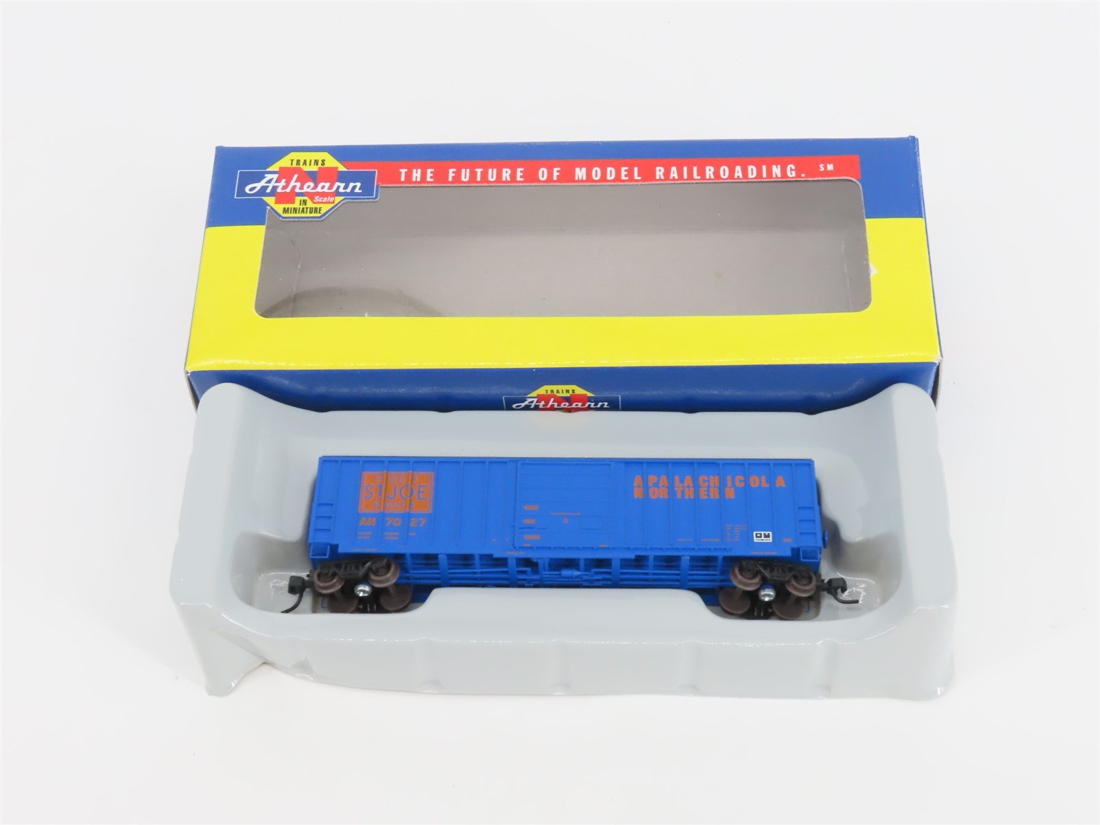 N Scale Athearn 10551 AN Apalachicola Northern 50' Single Door Box Car #7027
