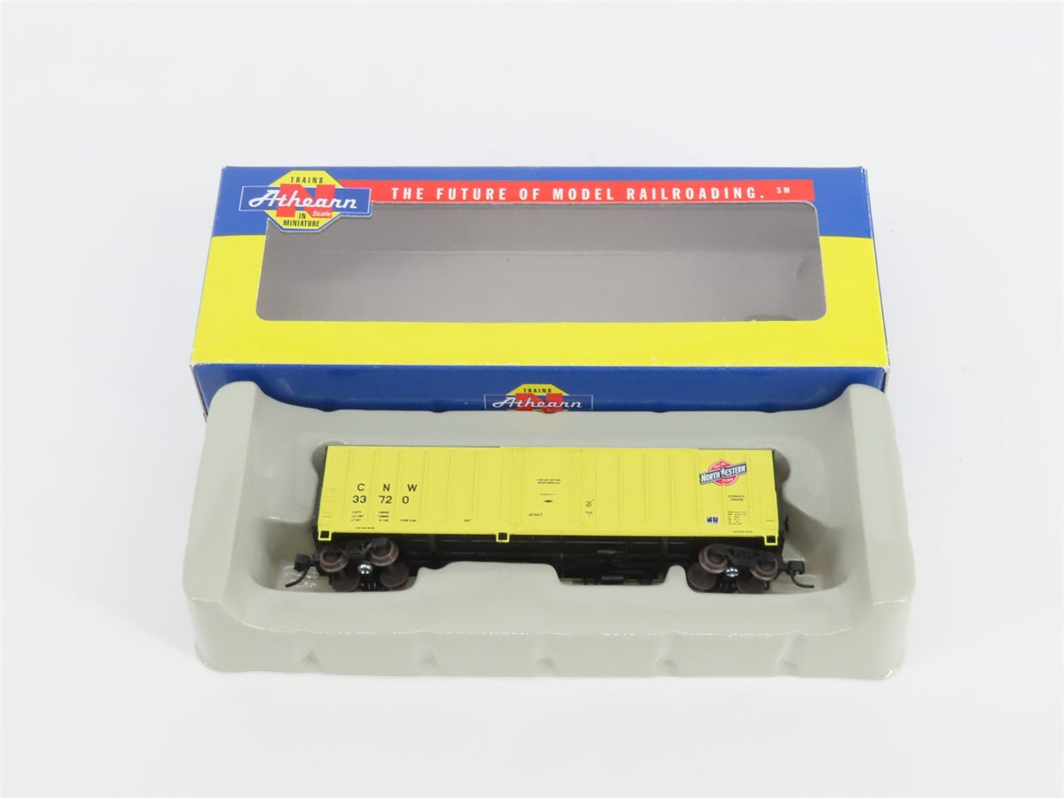 N Scale Athearn 10652 CNW Chicago Northwestern 50&#39; Single Door Box Car #33720