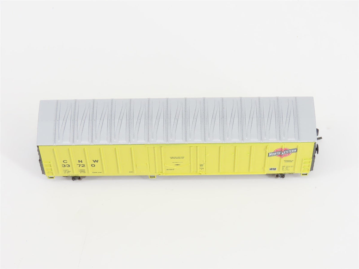 N Scale Athearn 10652 CNW Chicago Northwestern 50&#39; Single Door Box Car #33720