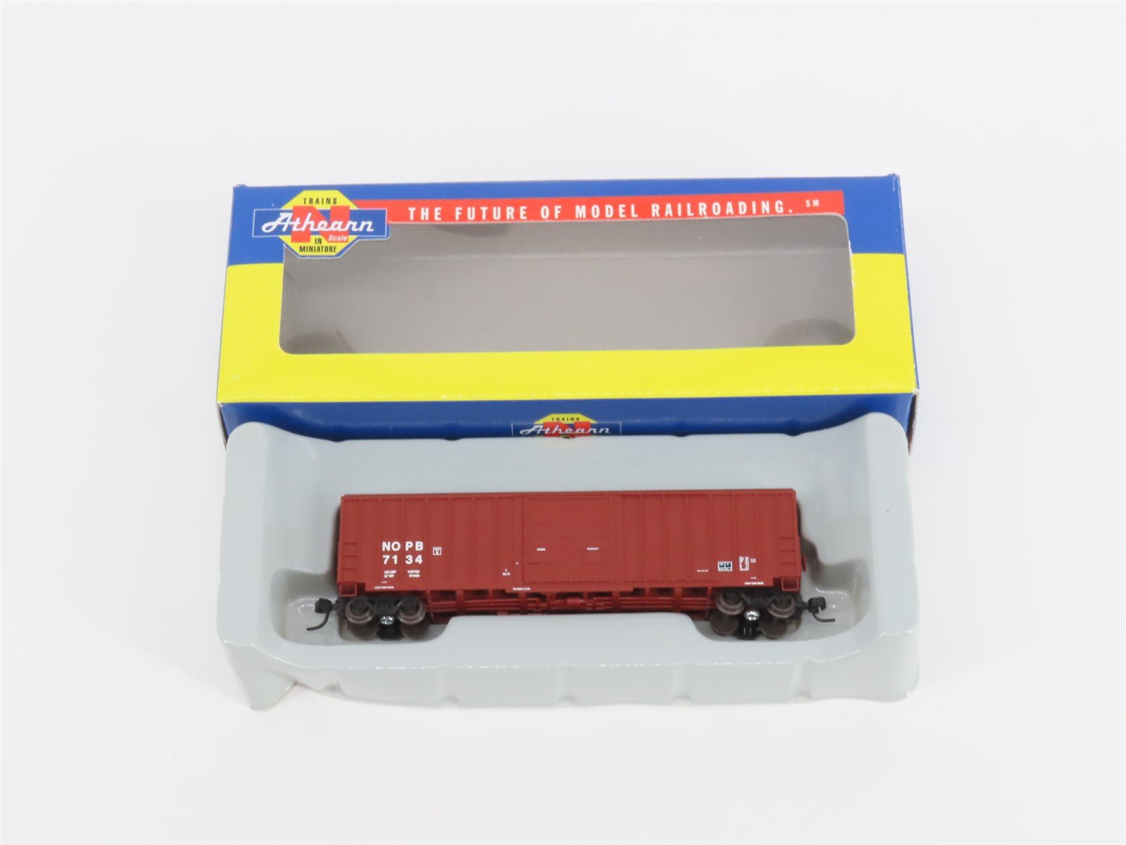 N Scale Athearn 10560 NOPB New Orleans Public Belt 50' Single Door Box Car #7134
