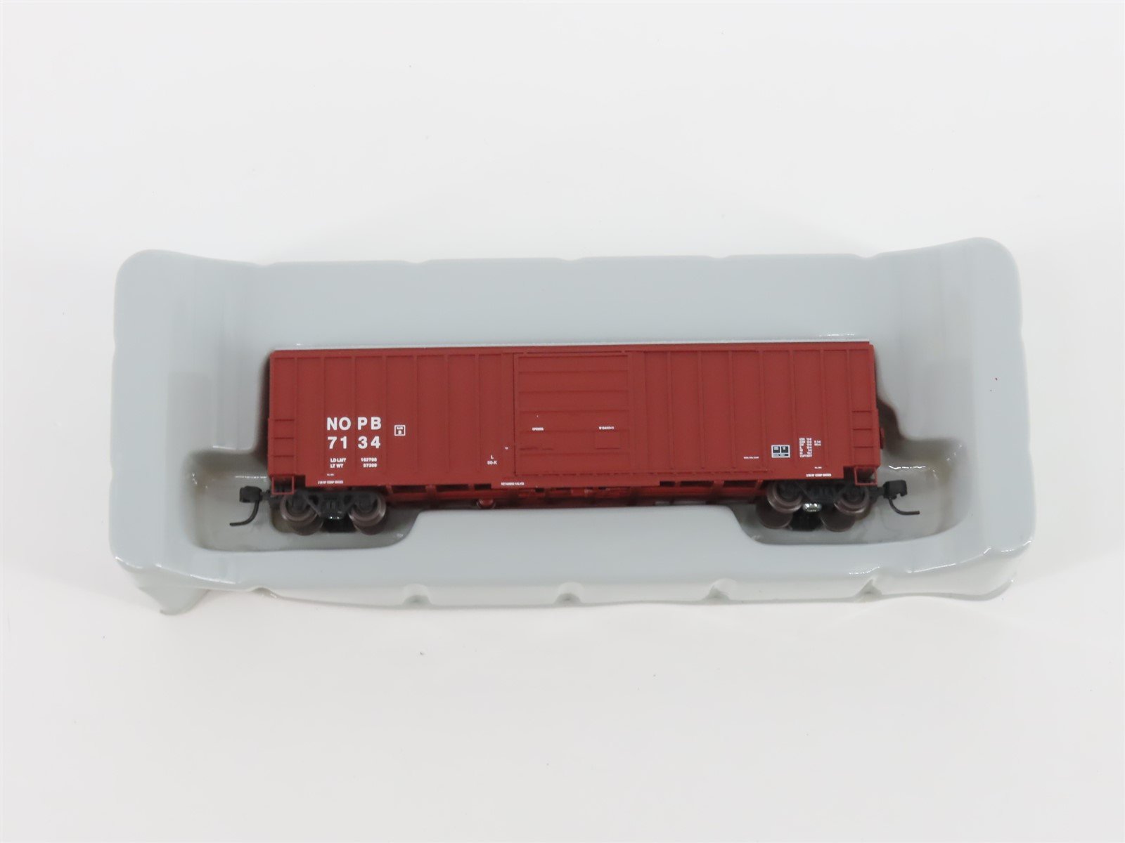 N Scale Athearn 10560 NOPB New Orleans Public Belt 50' Single Door Box Car #7134