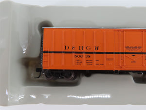 N Scale Athearn 10654 D&RGW Rio Grande 50' Single Door Box Car #50638