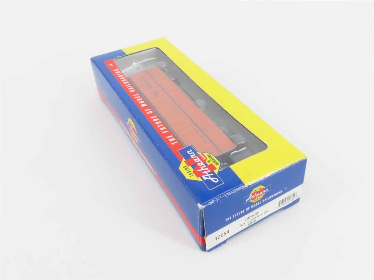 N Scale Athearn 10654 D&amp;RGW Rio Grande 50&#39; Single Door Box Car #50638