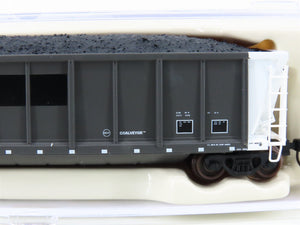 N Scale Atlas 43810-7 GBRX Greenbriar Leasing Coalveyor Hopper #92056 w/Load