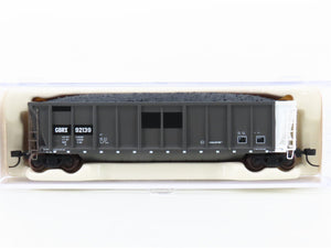 N Scale Atlas 43810-12 GBRX Greenbriar Leasing Coalveyor Hopper #92139 w/Load