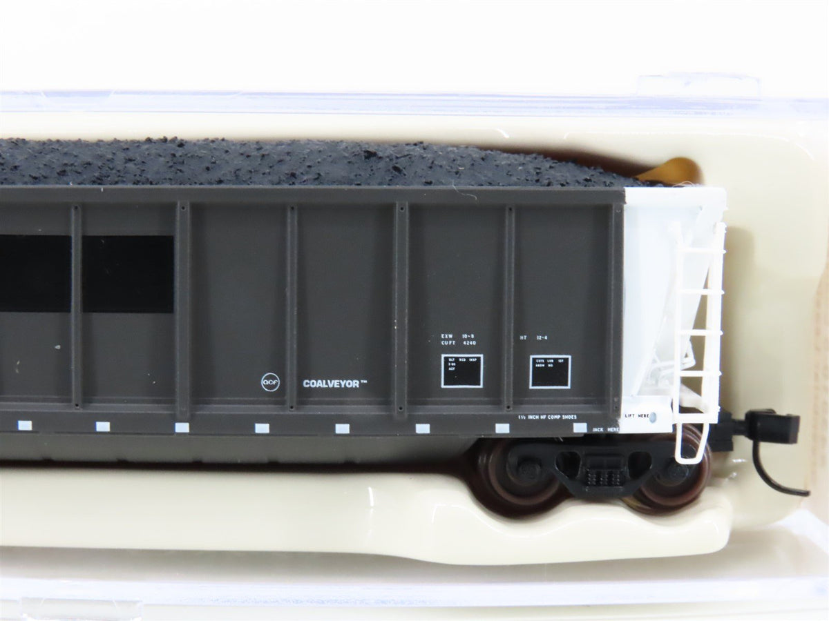 N Scale Atlas 43810-5 GBRX Greenbriar Leasing Coalveyor Hopper #92044 w/Load
