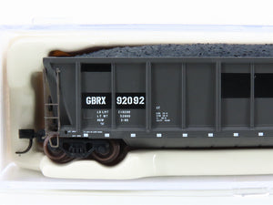 N Scale Atlas 43810-10 GBRX Greenbriar Leasing Coalveyor Hopper #92092 w/Load