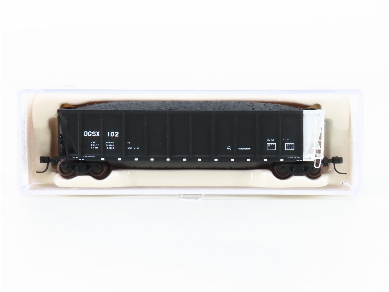 N Scale Atlas 43802-16 OGSX Iowa Southern Utilities Coalveyor Hopper #102
