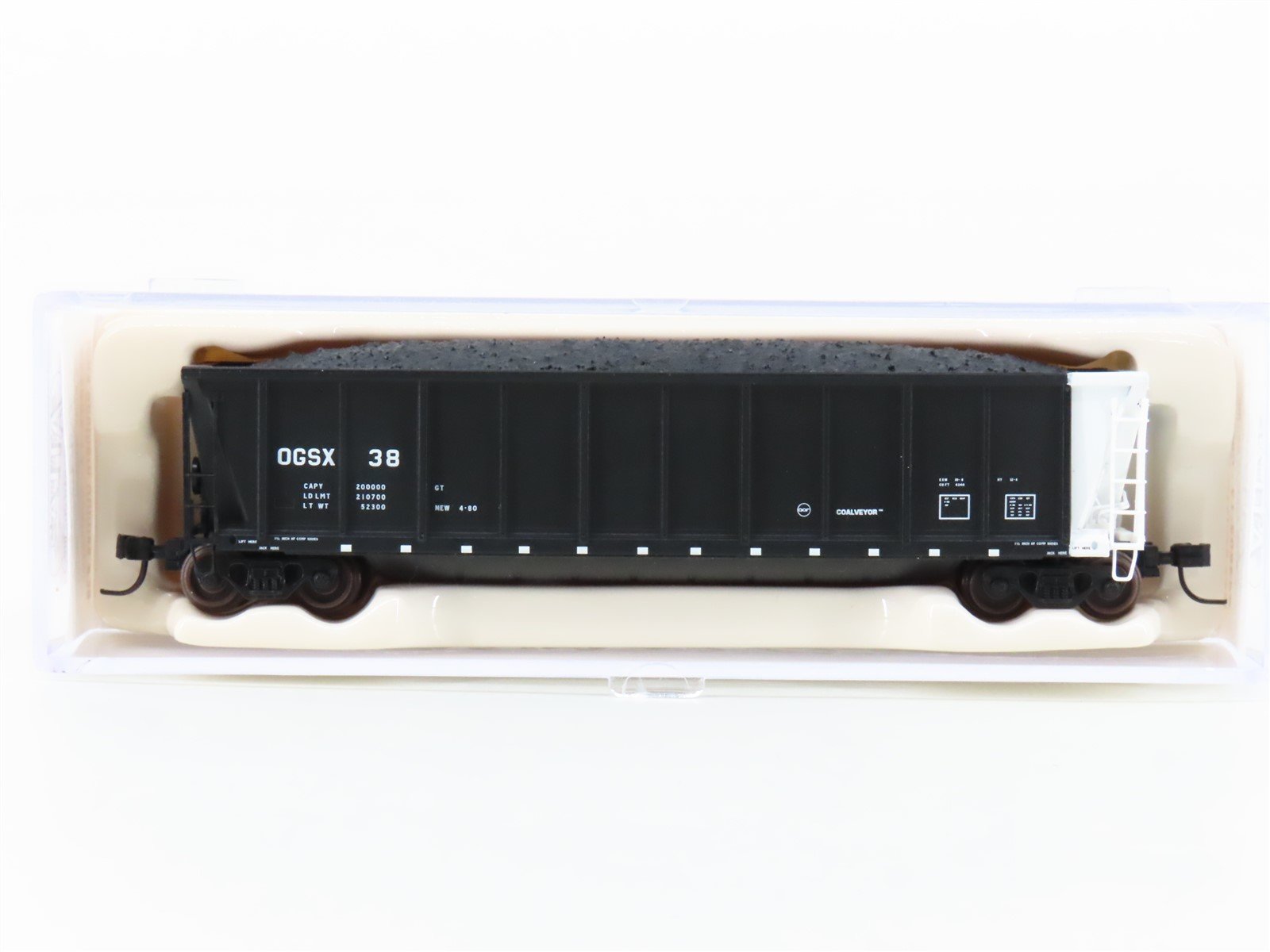 N Scale Atlas 43802-13 OGSX Iowa Southern Utilities Coalveyor Hopper #38