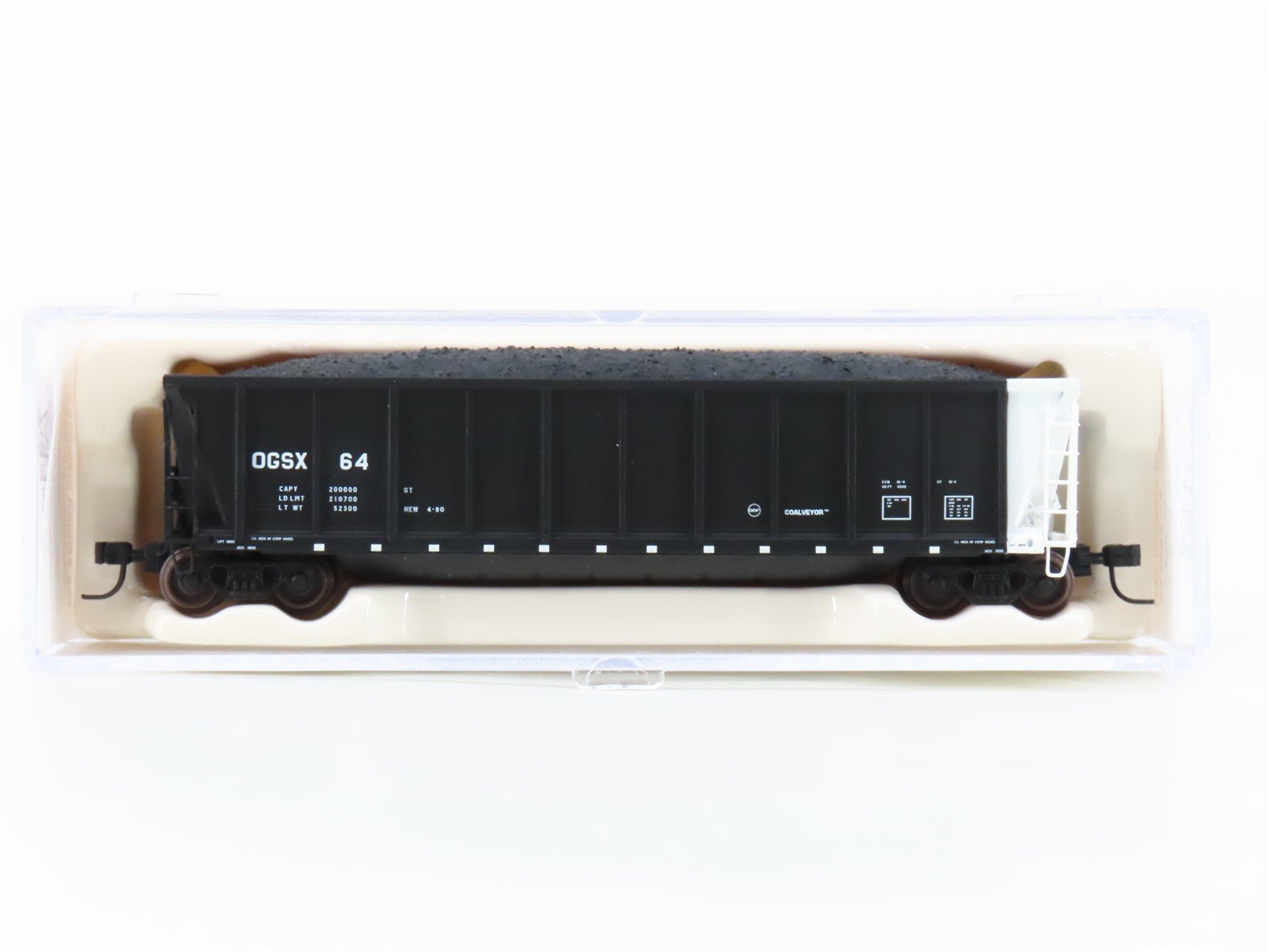 N Scale Atlas 43802-14 OGSX Iowa Southern Utilities Coalveyor Hopper #64