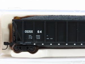N Scale Atlas 43802-14 OGSX Iowa Southern Utilities Coalveyor Hopper #64