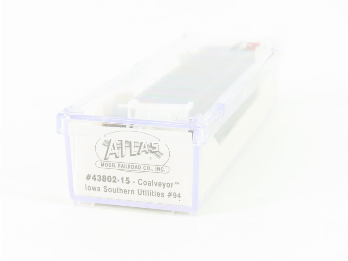 N Scale Atlas 43802-15 OGSX Iowa Southern Utilities Coalveyor Hopper #94