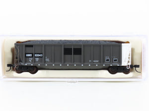 N Scale Atlas 43810-4 GBRX Greenbriar Leasing Coalveyor Hopper #92043 w/Load
